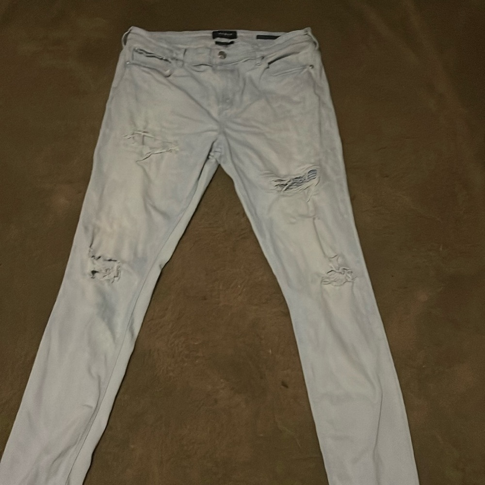 pacsun distressed stretch jeans